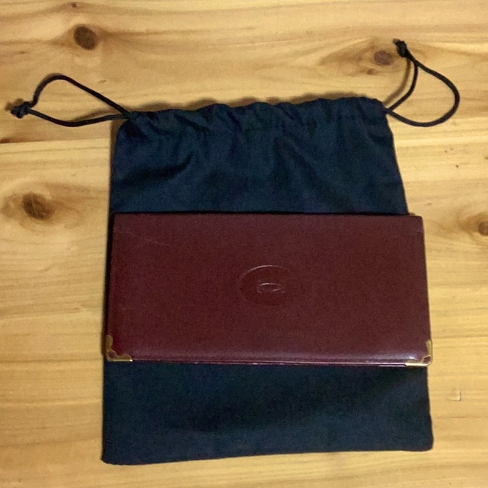 Cartier Paris Bifold Long Wallet + Dust Bag